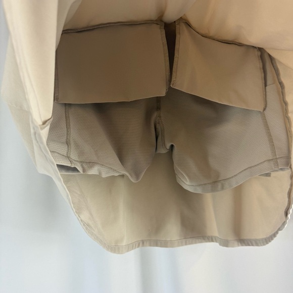 ATHLETA Khaki Everyday Skirt Skort A Line UPF 50+ Lightweight Size 2 - Picture 8 of 10